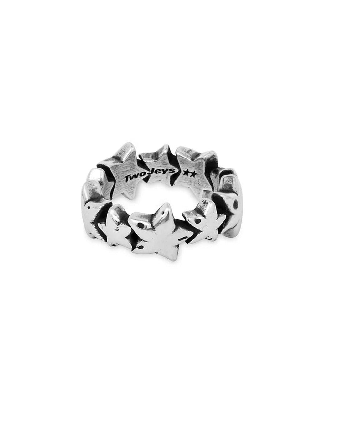 Two Jeys - Bague All-Round Stars - Argent