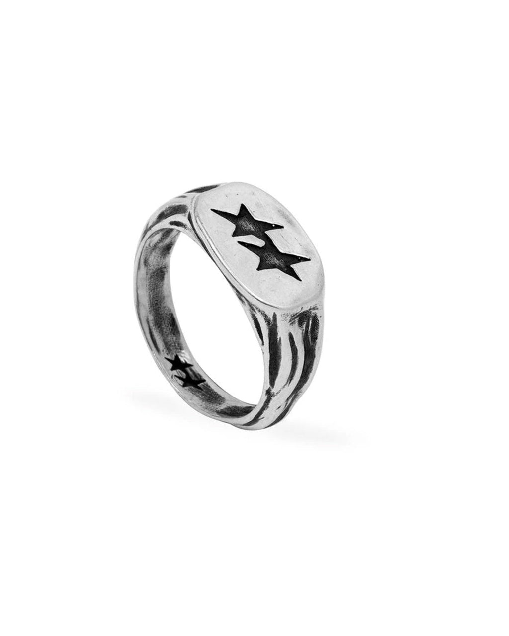 Two Jeys - Bague Superstar Signet - Argent