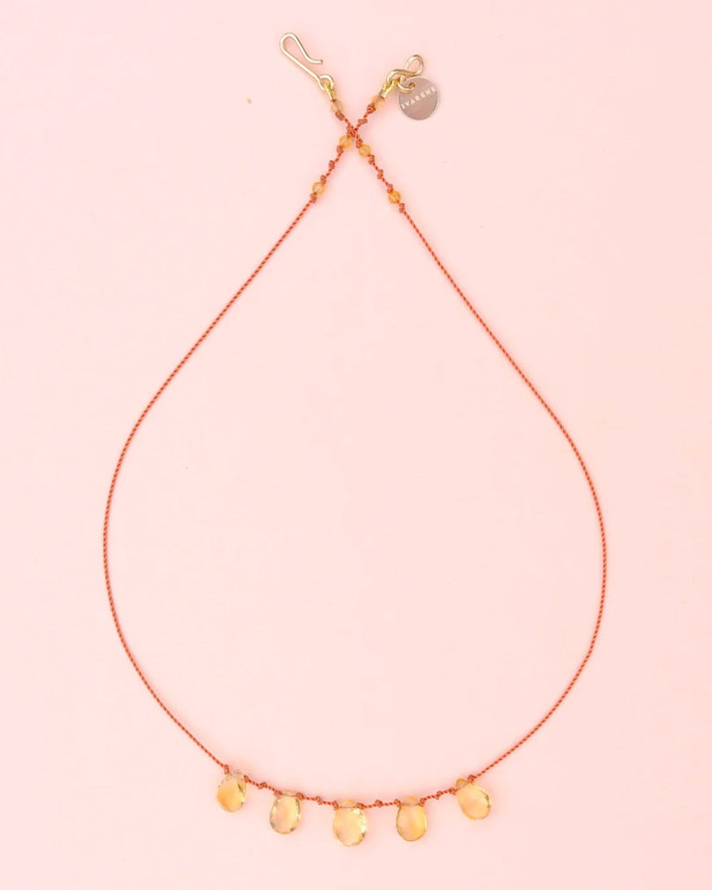 Ivarene - Collier 5 Gouttes - Citrine