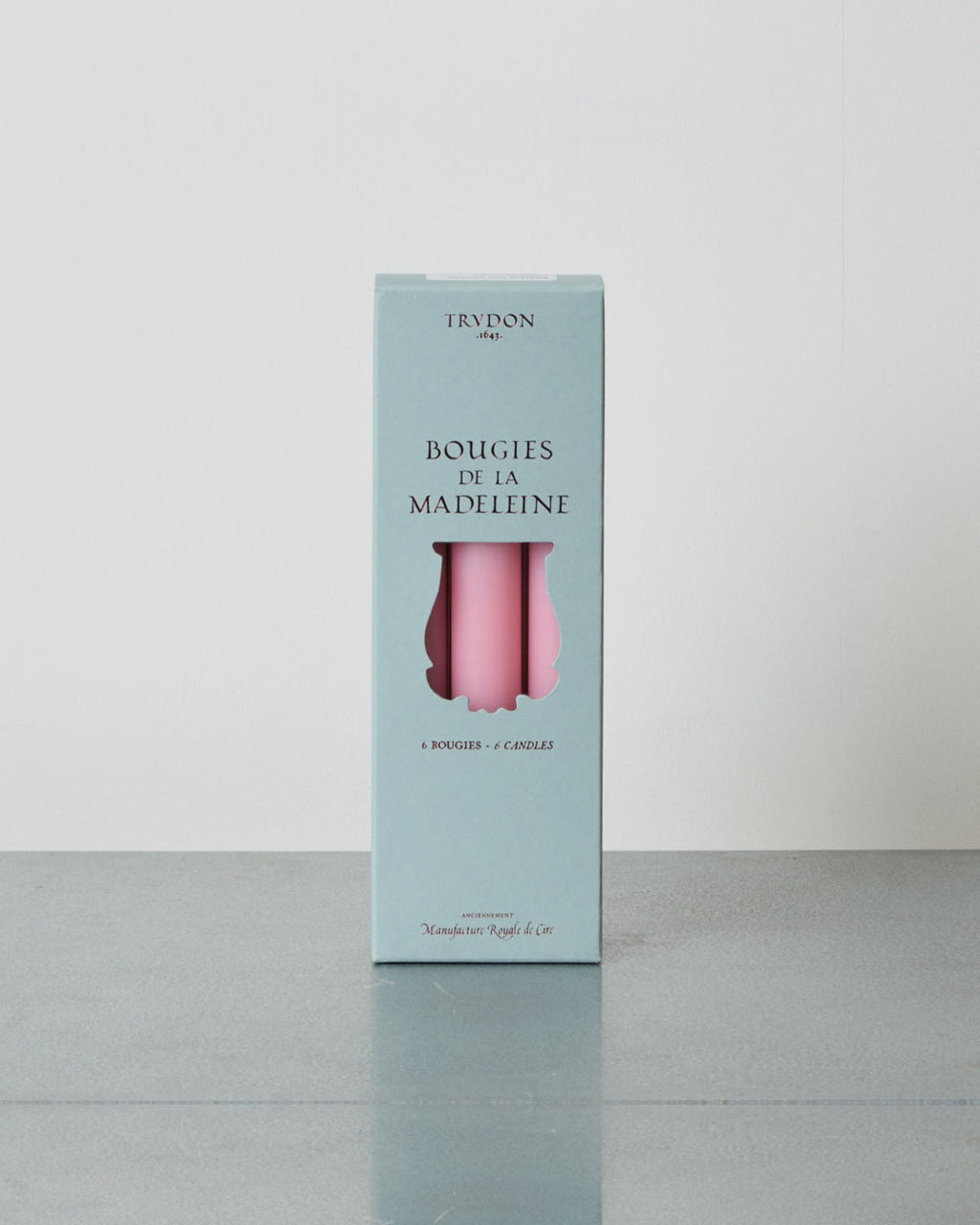 Trudon - Set of 6 Madeleine candles - Pink Tendresse
