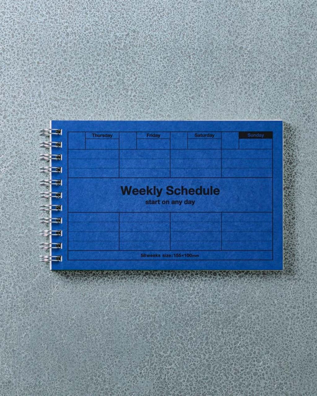 Marks - Weekly Planner - Blue