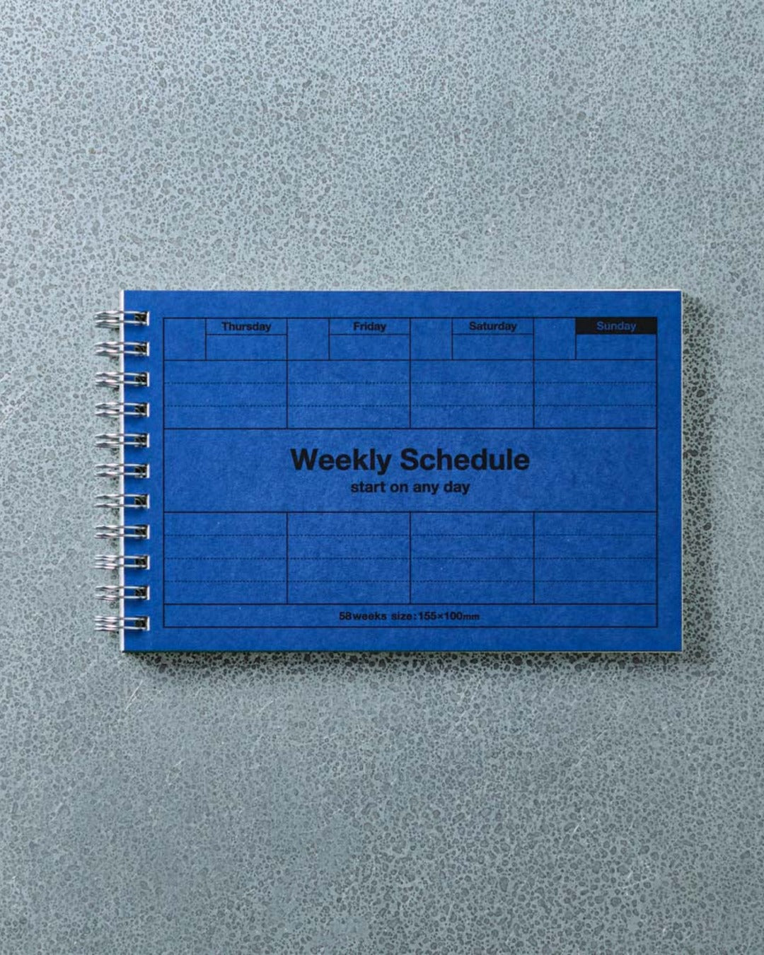 Marks - Weekly Planner - Bleu