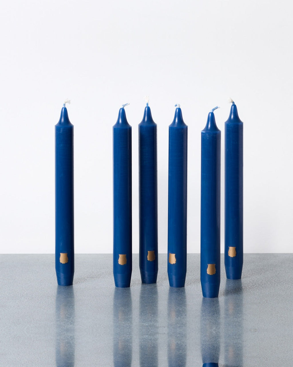 Trudon - Lot De 6 Bougies Madeleine - Bleu Marine