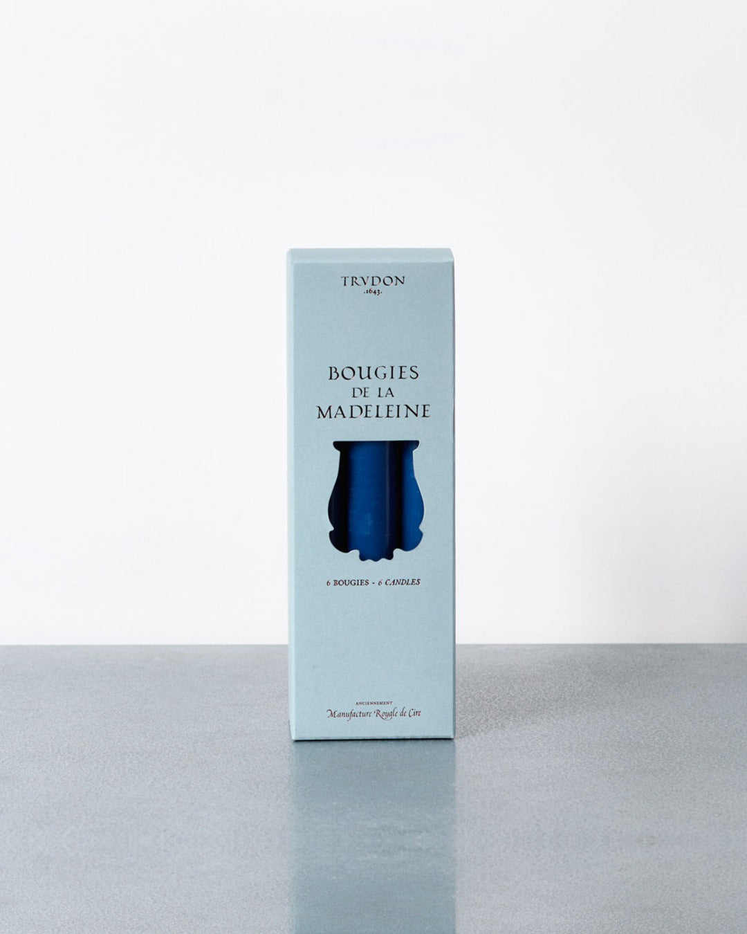 Trudon - Set of 6 Madeleine candles - Navy Blue