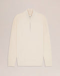 Nn07 - Danny Zip 6429 Knitwear - Ivory