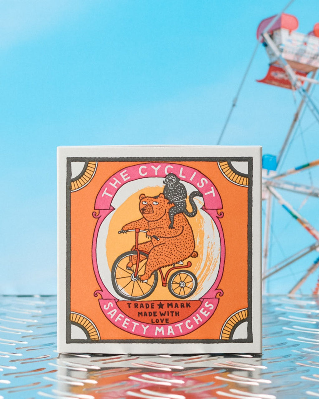 Archivist - Box of 125 matches - The Cyclist