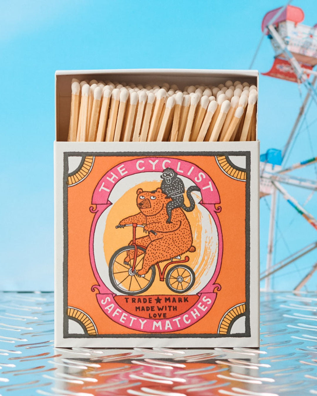 Archivist - Box of 125 matches - The Cyclist
