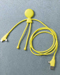 Xoopar - Cable Mr Bio Long Fast - Jaune