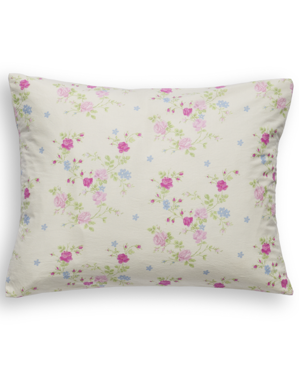 Merci - Cotton percale pillowcase - Garden