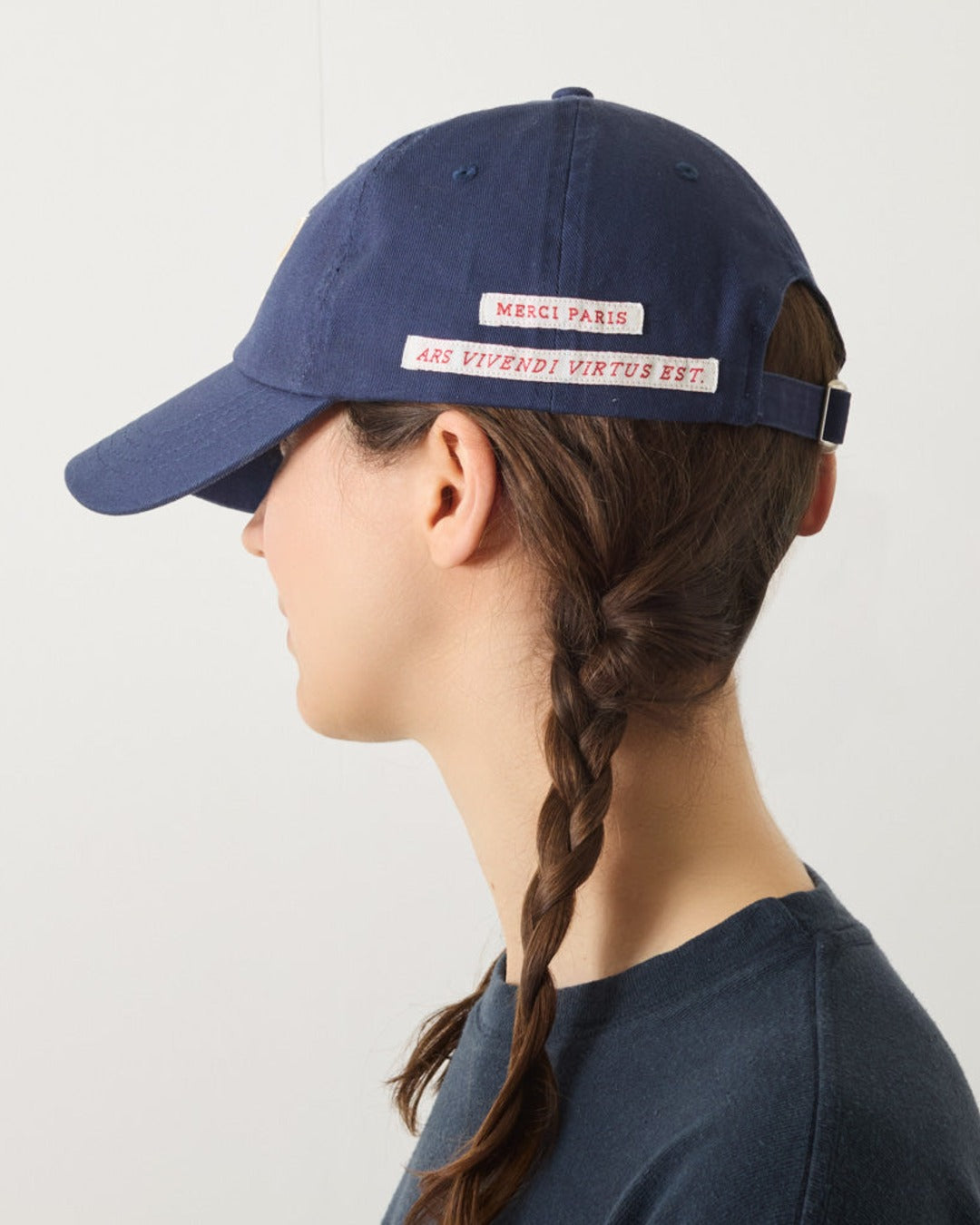 Merci - MP Cap - Navy & Off-White