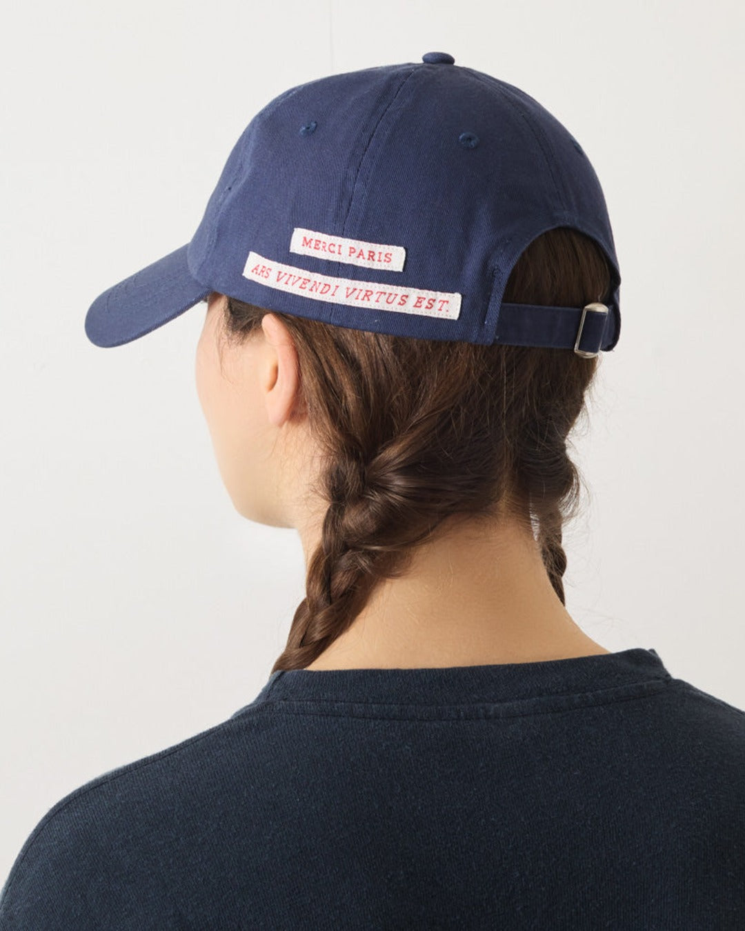 Merci - MP Cap - Navy & Off-White