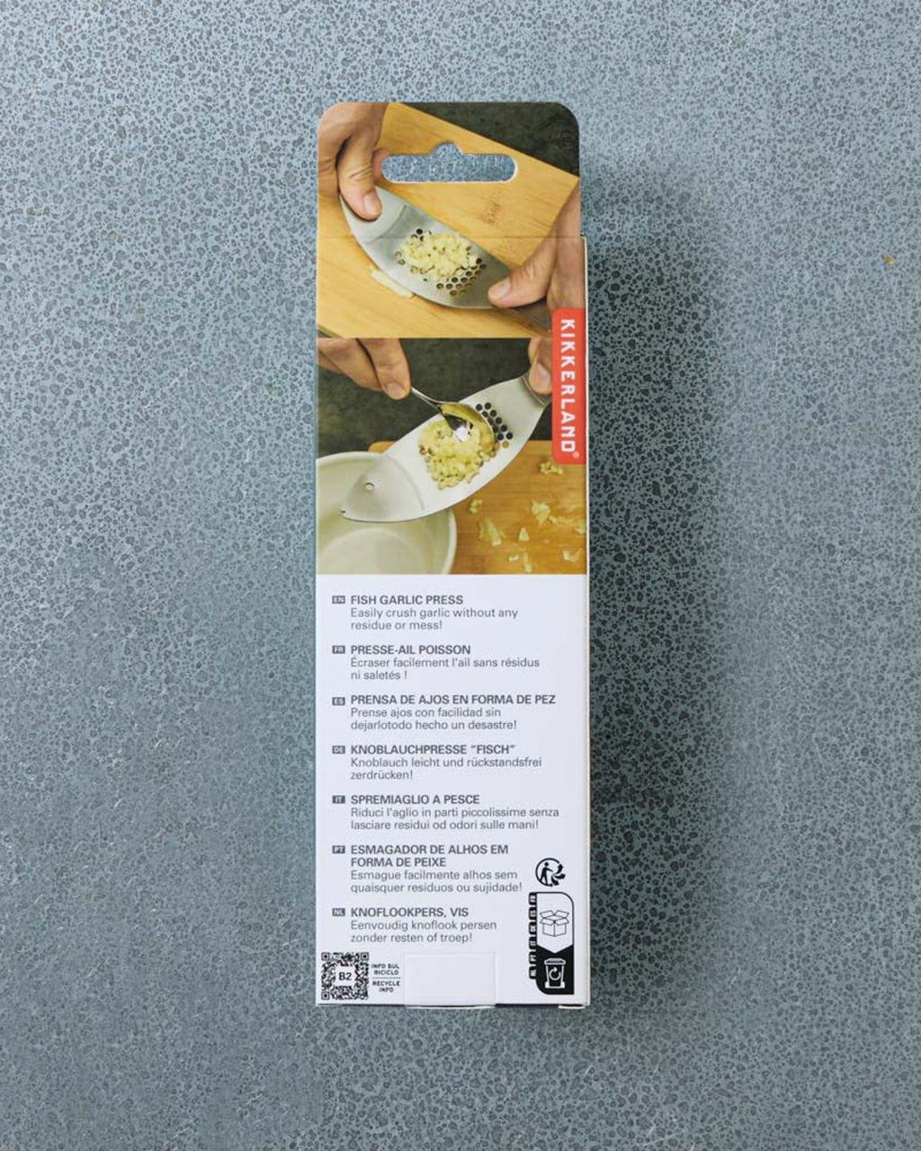 Kikkerland - Garlic Press - Fish