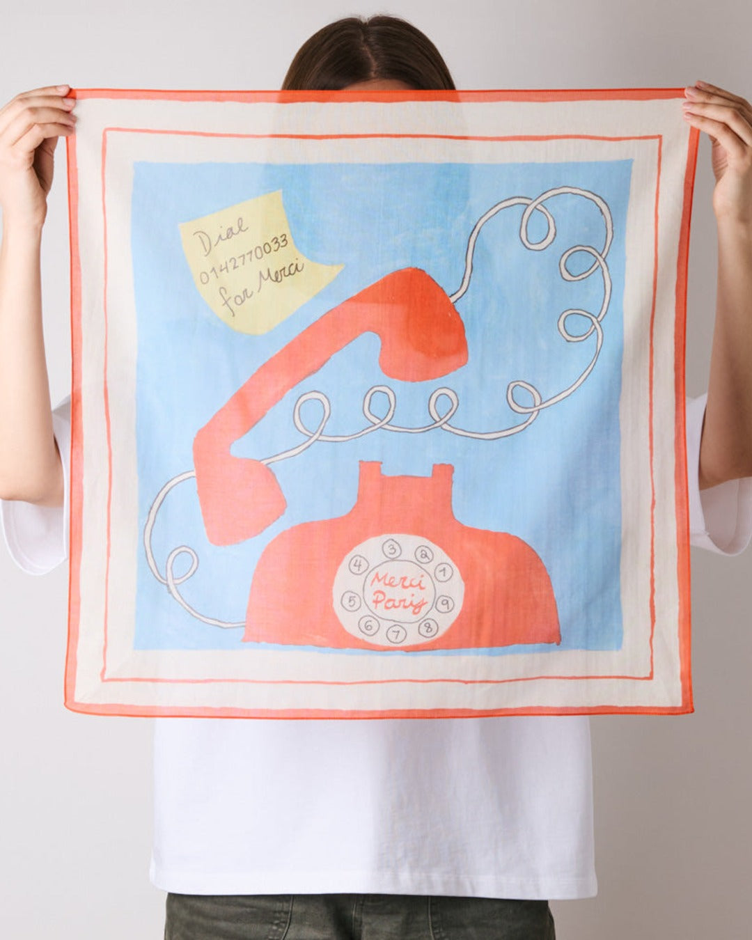 Merci - Ars Vivendi Virtus Est Bandana - Phone Red