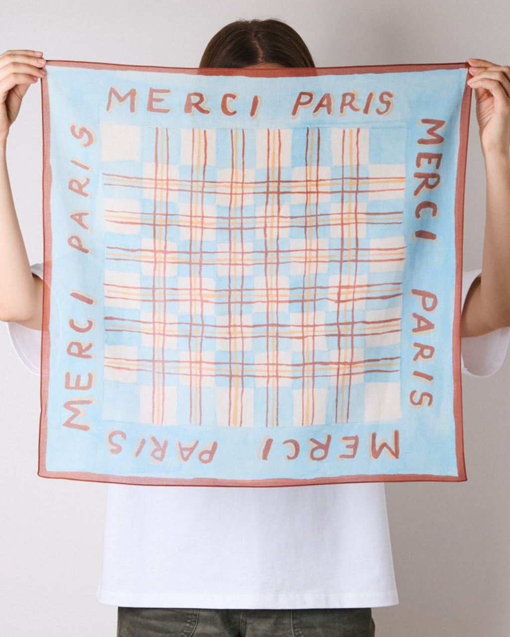 Merci - Ars Vivendi Virtus Est Bandana - Blue Yellow Brown