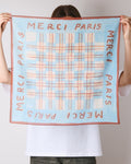 Merci - Ars Vivendi Virtus Est Bandana - Blue Yellow Brown
