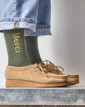 Merci - Scrappy Socks - Navy Khaki