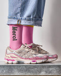 Merci - Scrappy Socks - Pink Yellow