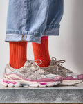 Merci - Chaussettes Theodora - Rouge Rose