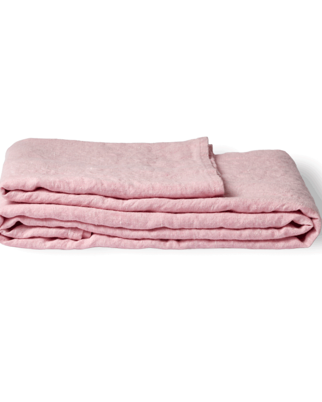 Merci - Washed linen tablecloth - Granita Pink