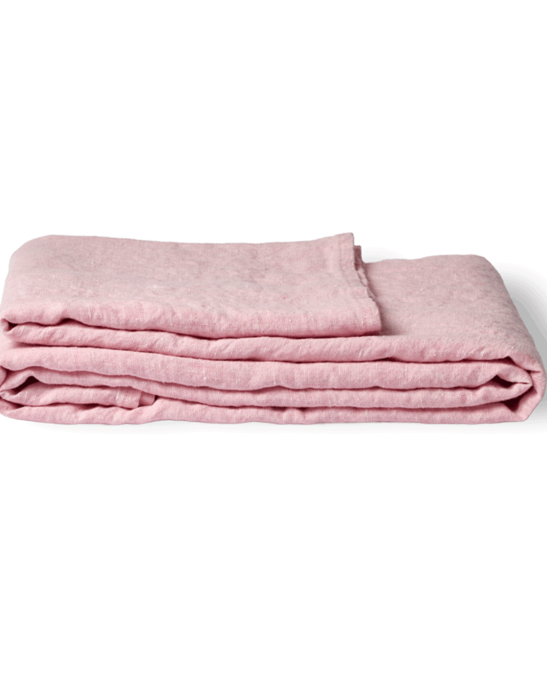 Merci - Washed linen tablecloth - Granita Pink