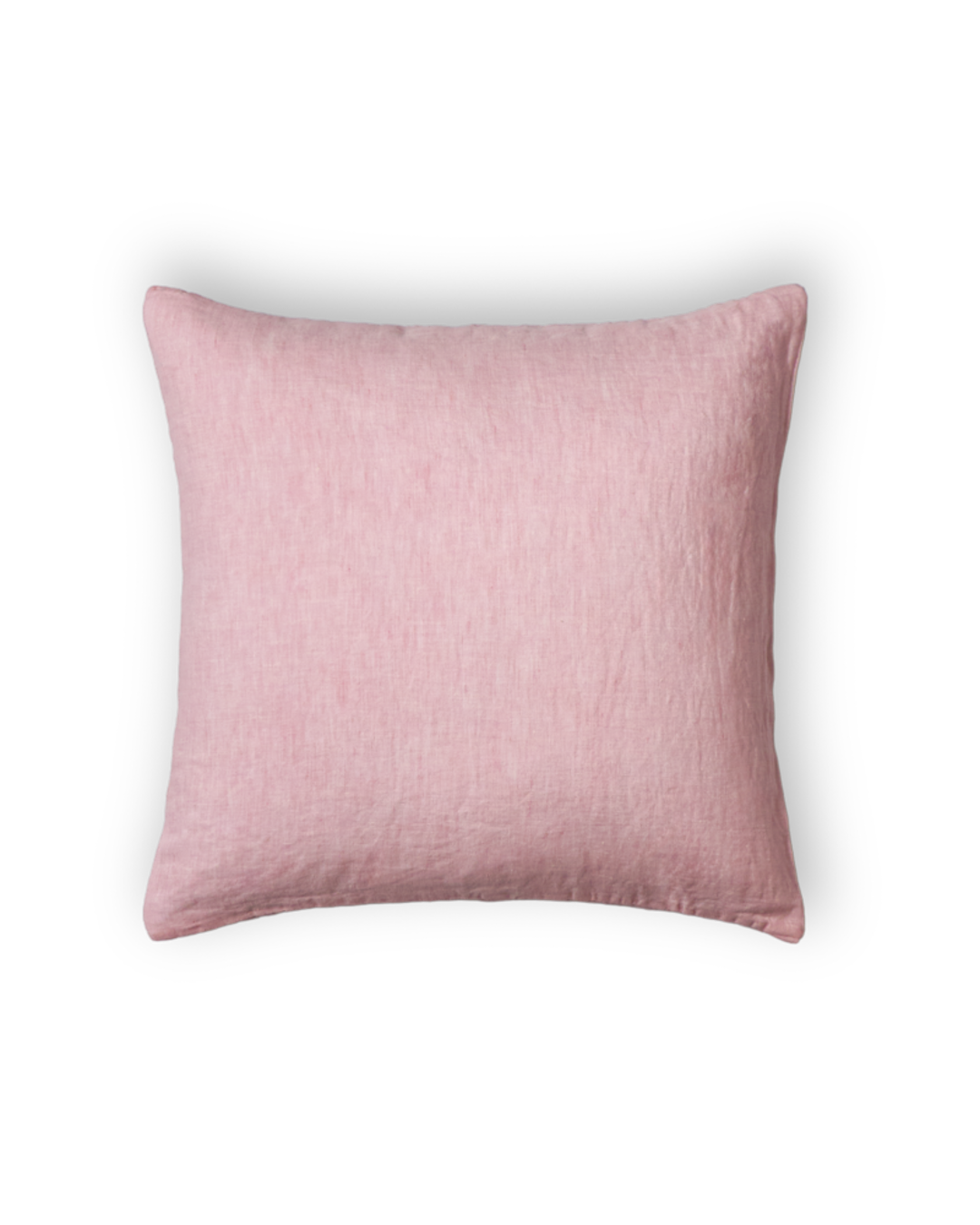 Merci - Taie D'Oreiller En Lin Lavé - Rose Granité
