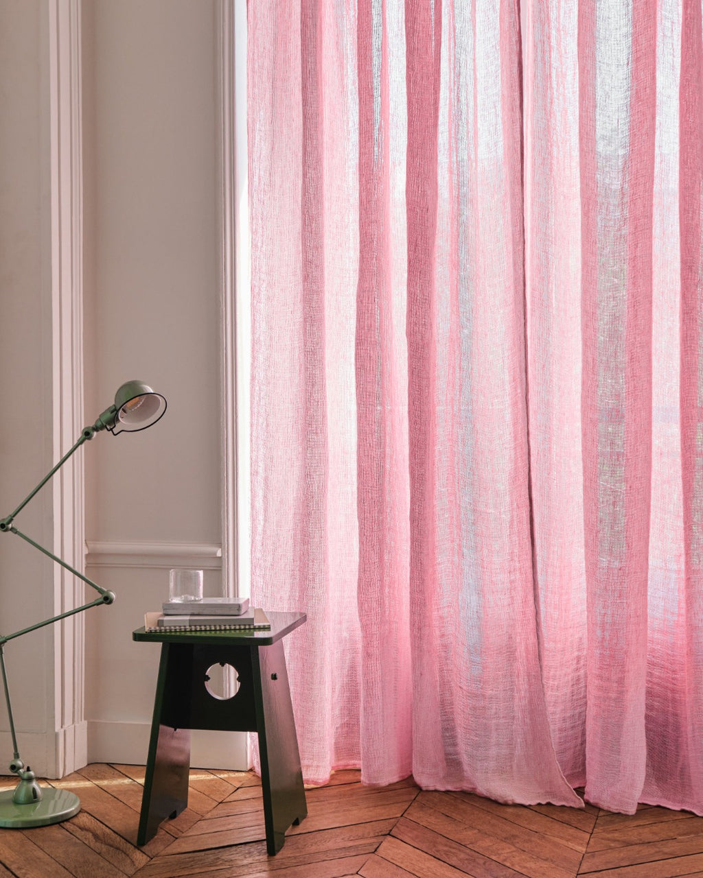 Merci - Woven linen voile - Granita Pink