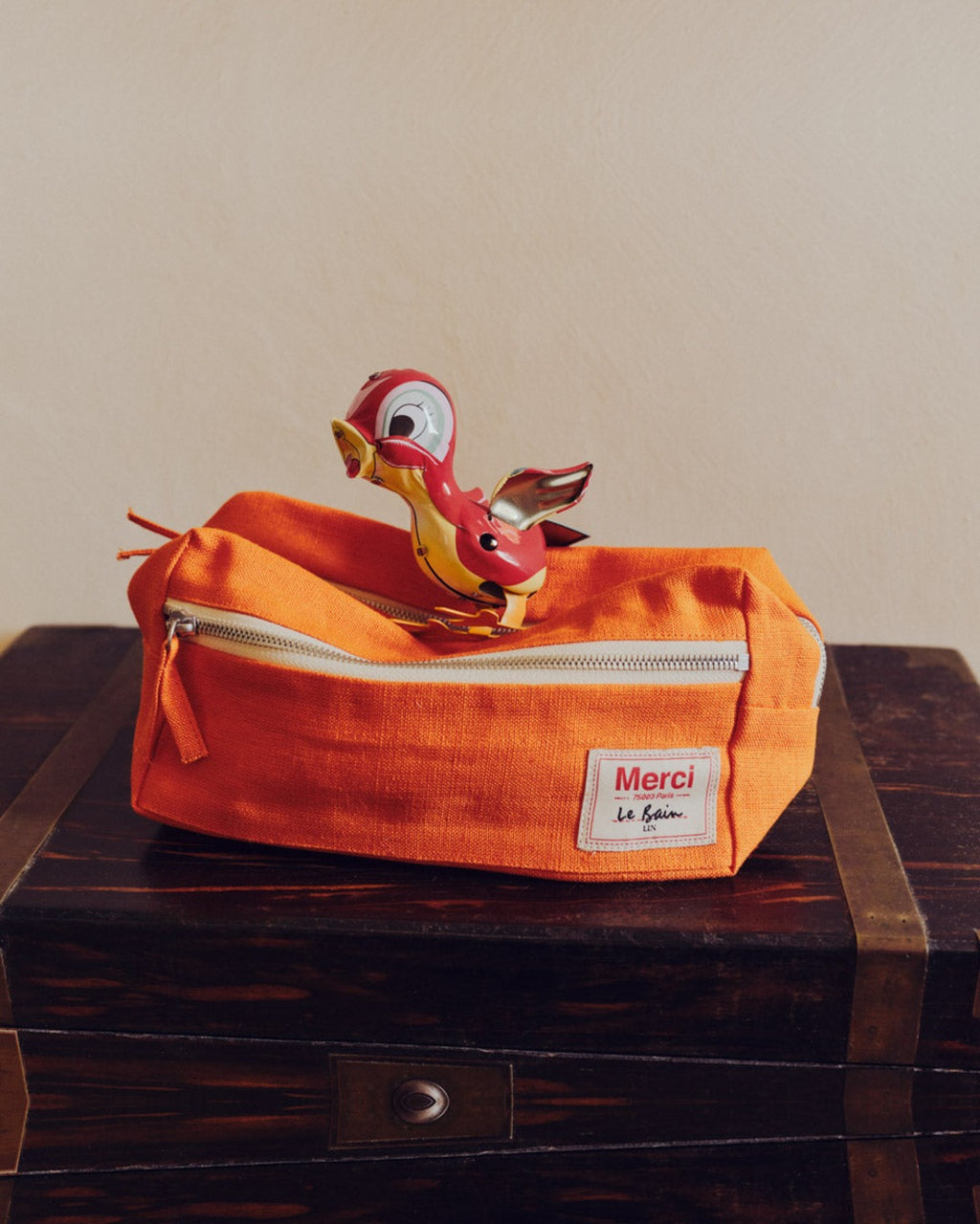 Merci - Toiletry bag - Zest Orange