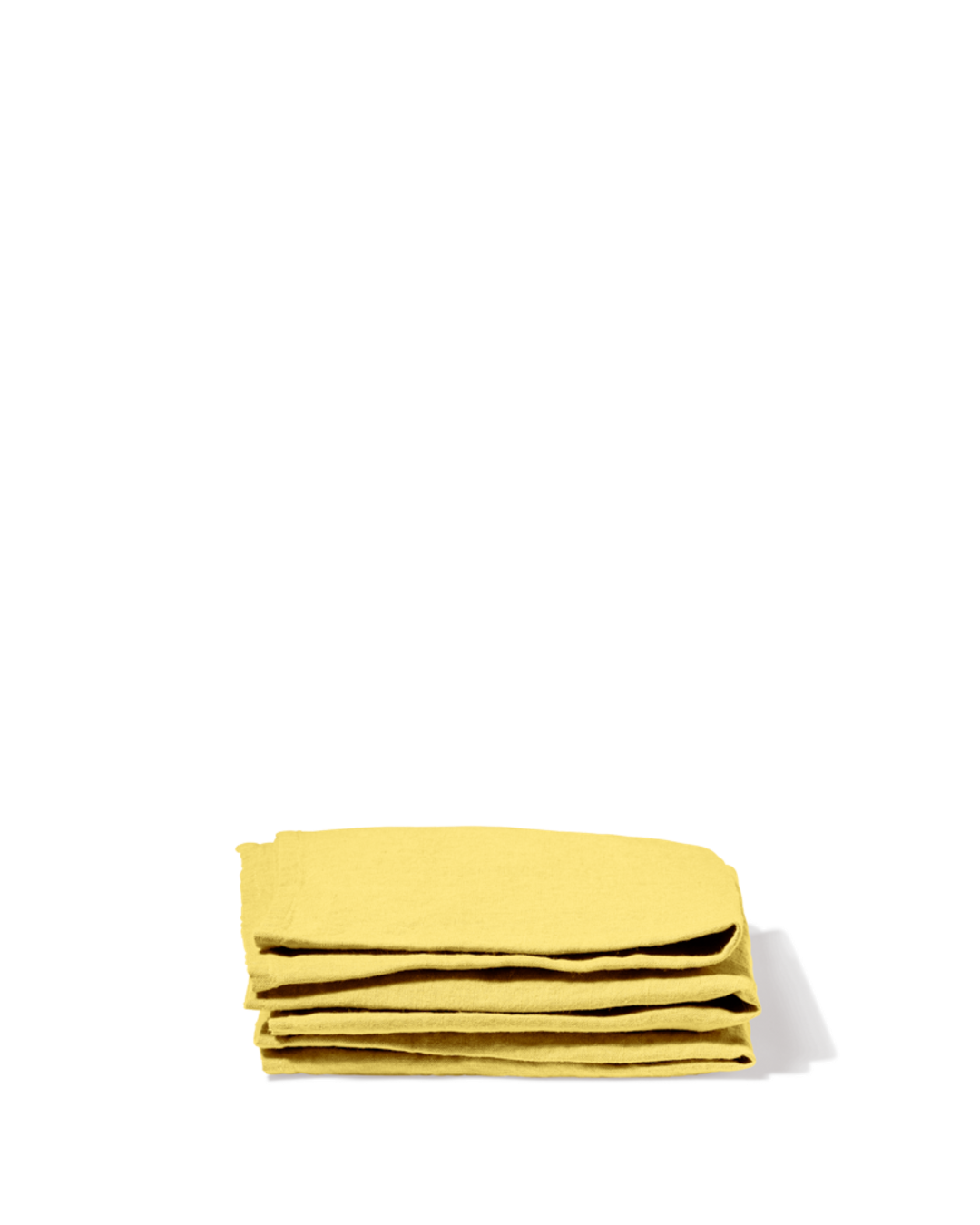 Merci - Washed linen napkin - Lemonade Yellow