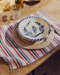 Merci - Washed linen placemat - Parasol Stripes
