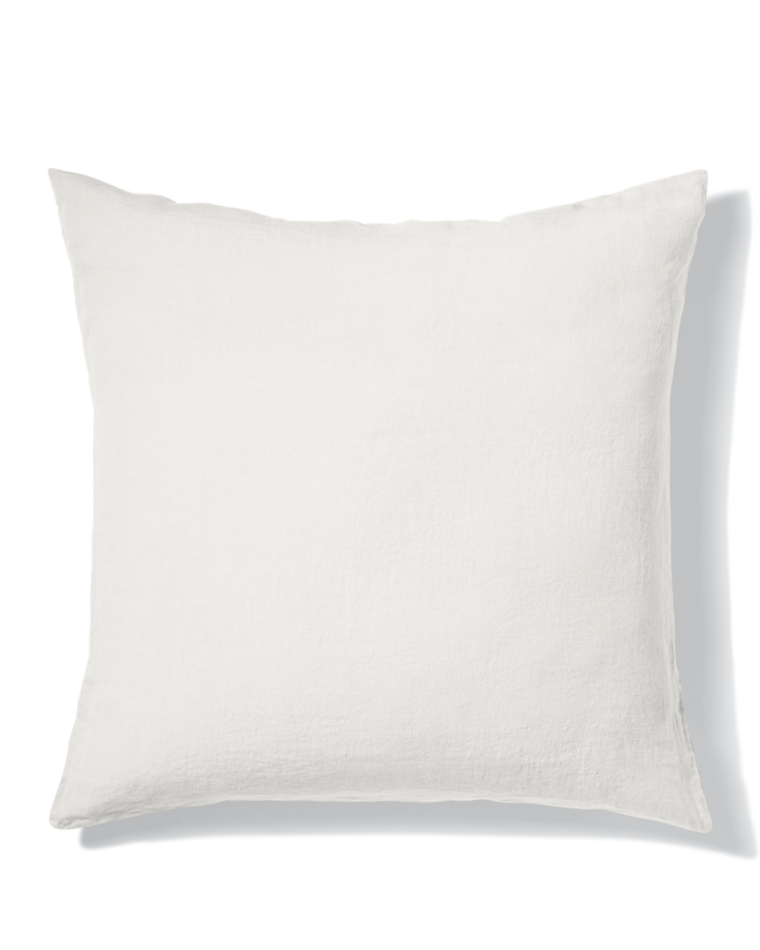 Merci - Washed linen pillowcase - Seashell White