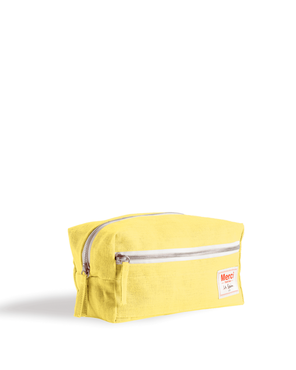 Merci - Trousse De Toilette - Jaune Citronnade
