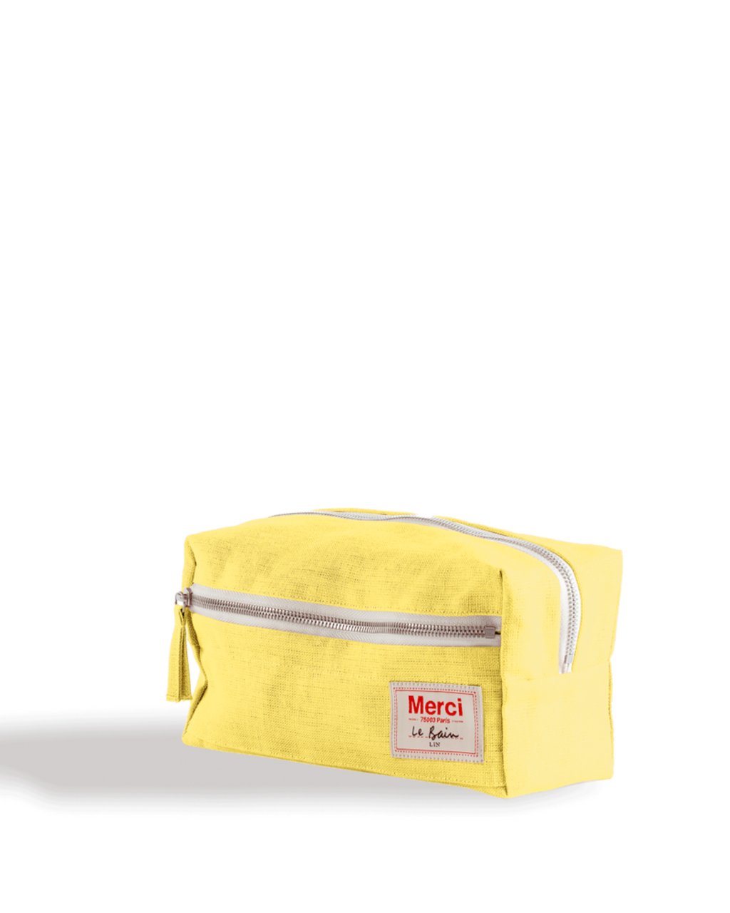 Merci - Trousse De Toilette - Jaune Citronnade