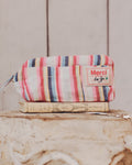 Merci - Washed linen pencil case - Parasol Stripes
