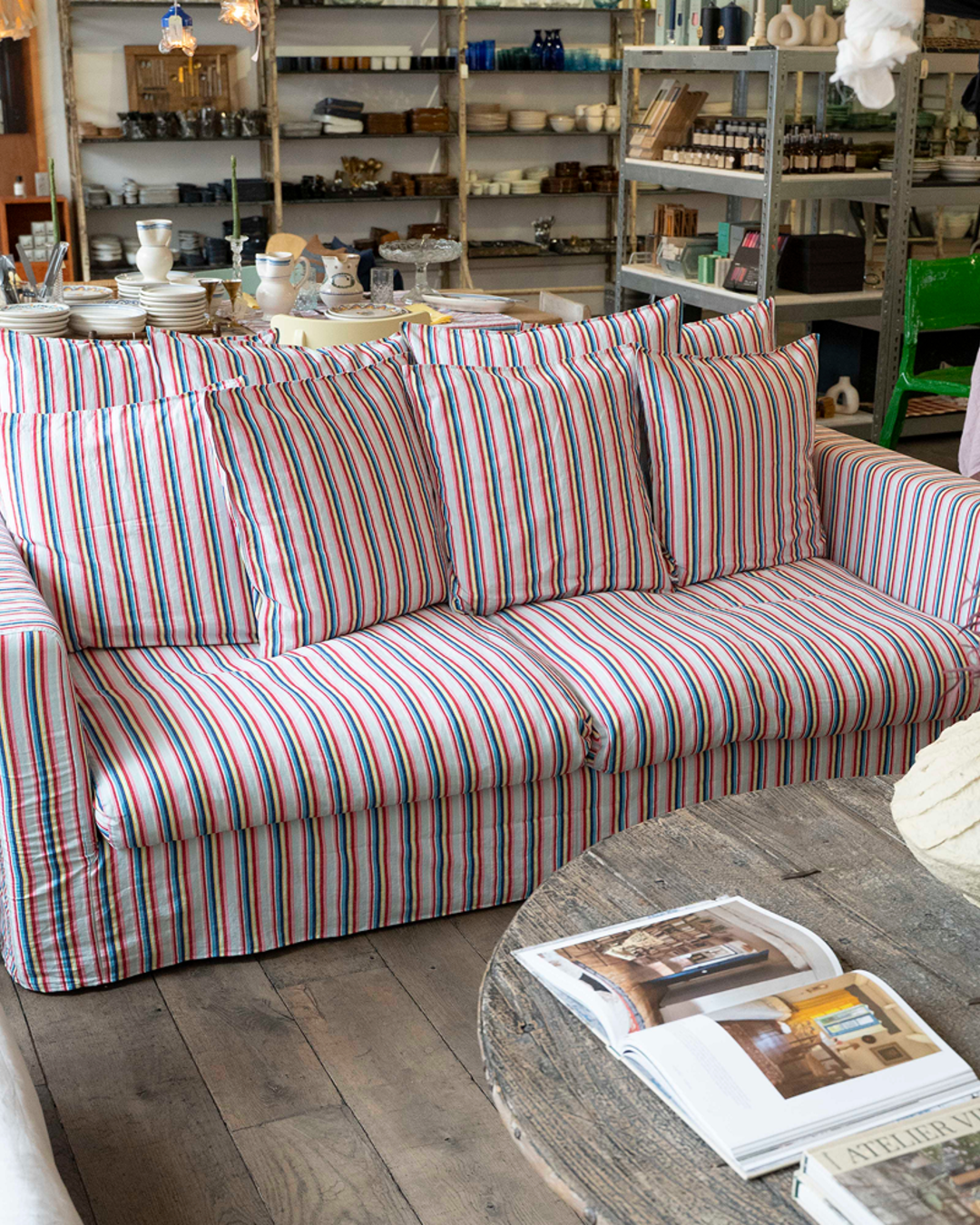 Merci - Sofa cover - Parasol Stripes