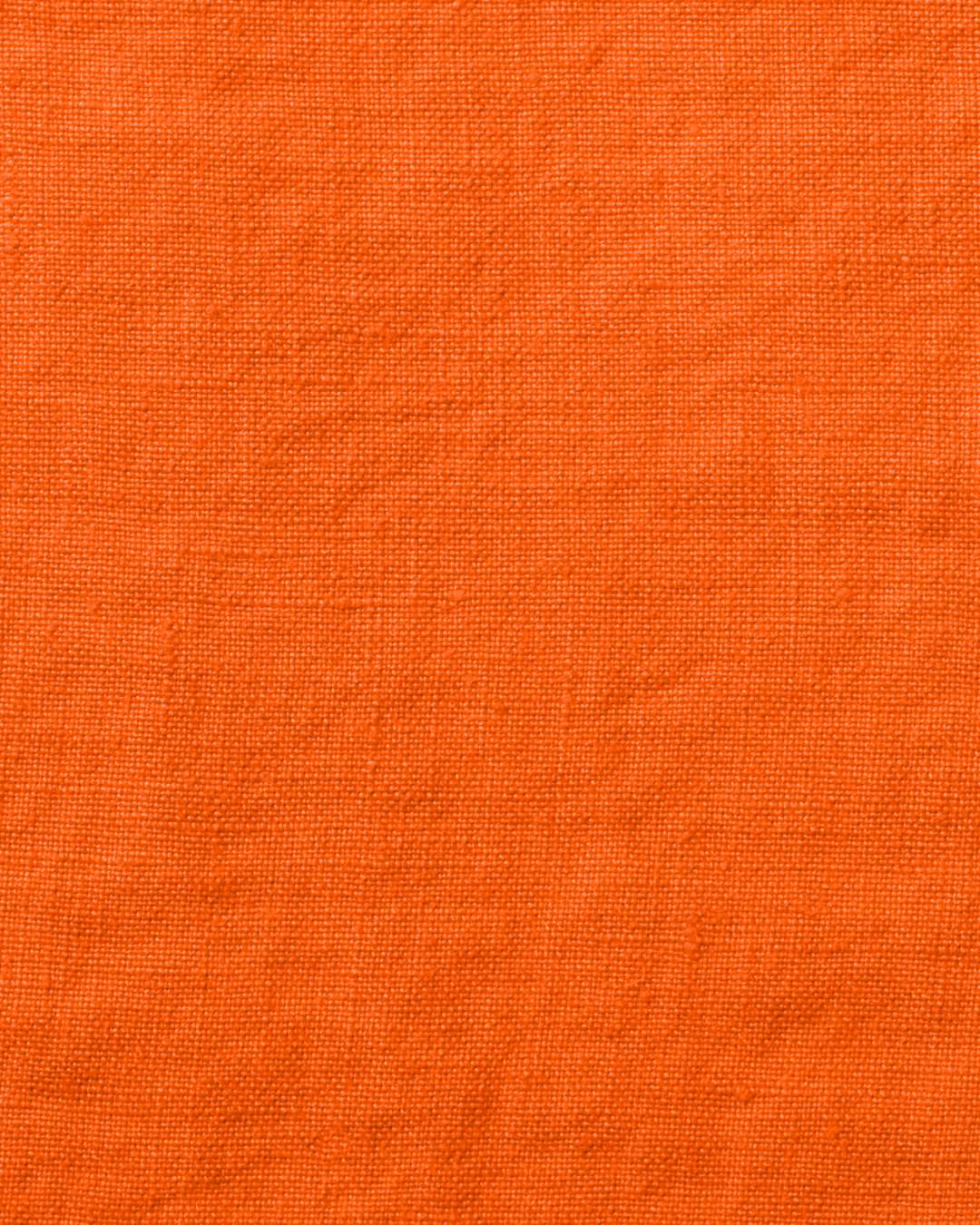 Merci - Washed linen Merci shopping bag - Zest Orange
