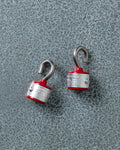 Dulton - Lot De 2 Crochets Magnetiques - Rouge