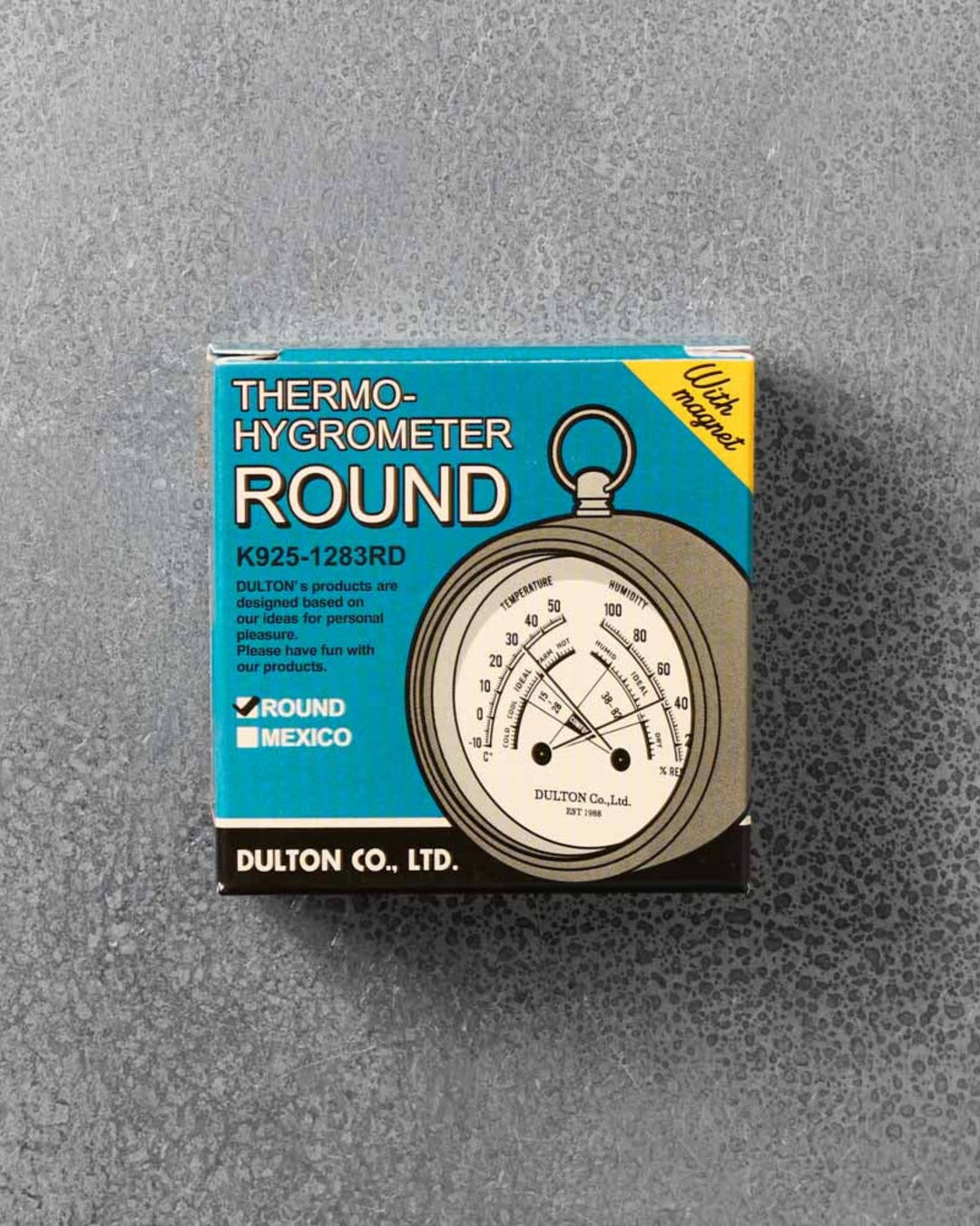 Dulton - Thermometer and Hygrometer - Round
