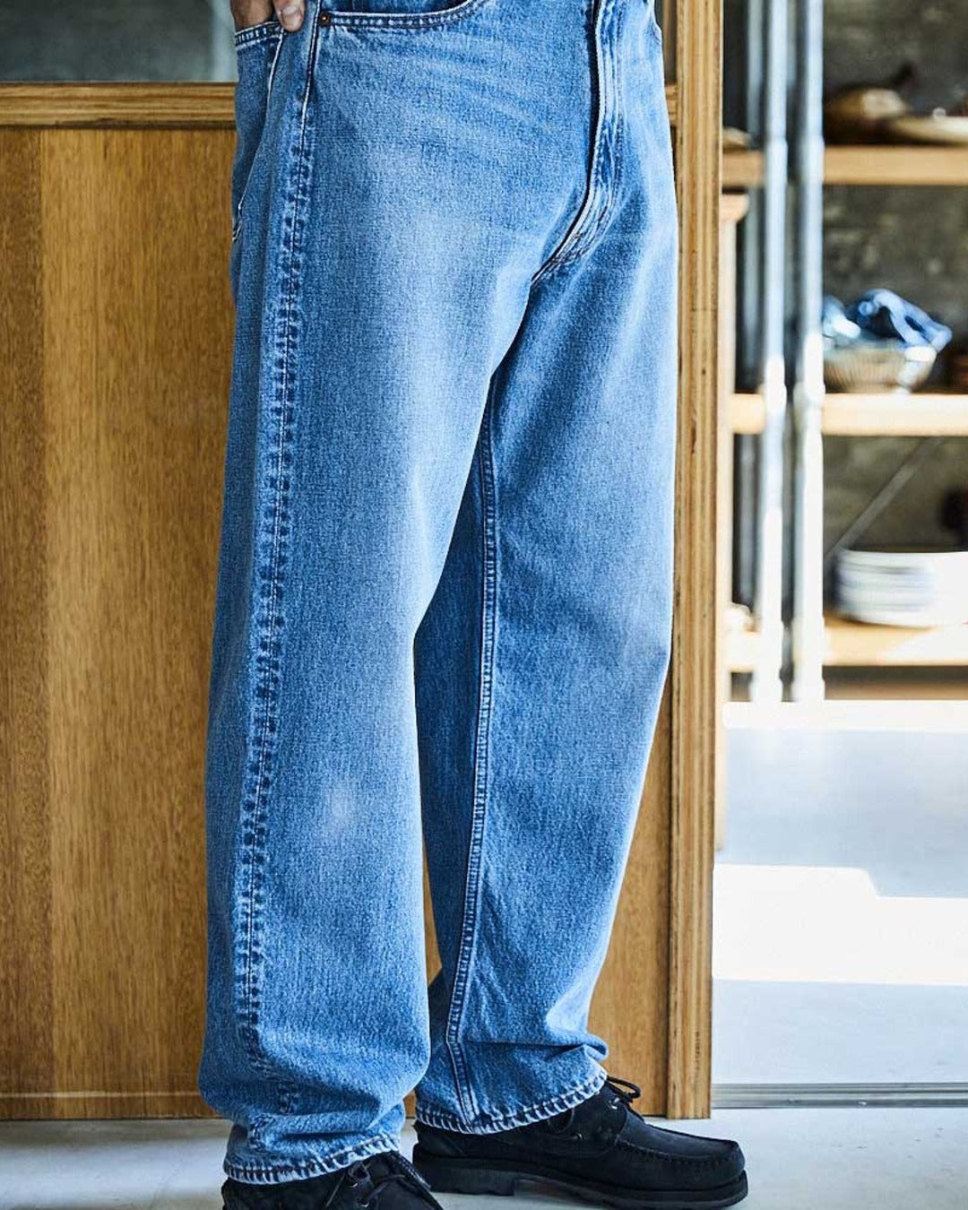 Orslow - Jeans 101 Dad Fit - Denim Used
