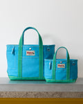 Merci - Cabas Candide - Bleu & Menthe