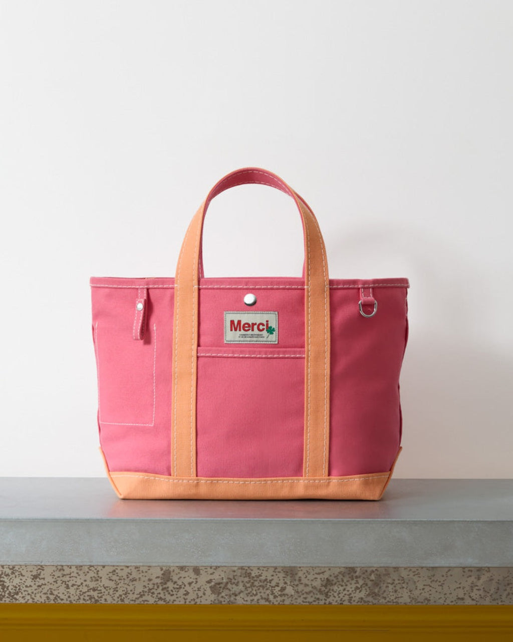 Merci - Candide shopping bag - Pink & Apricot