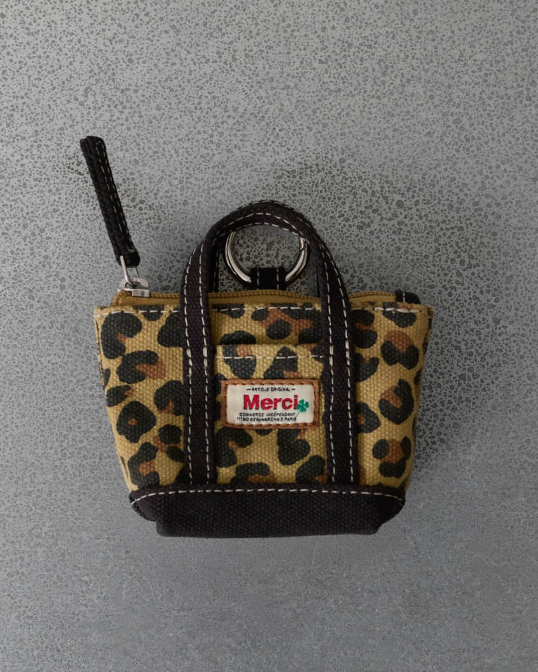 Merci - Candide Charm Coin Purse - Leopard