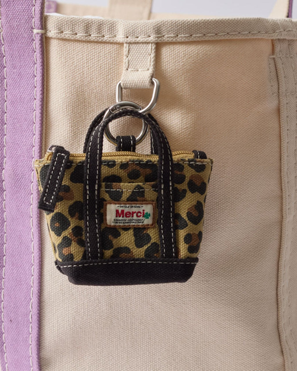 Merci - Candide Charm Coin Purse - Leopard