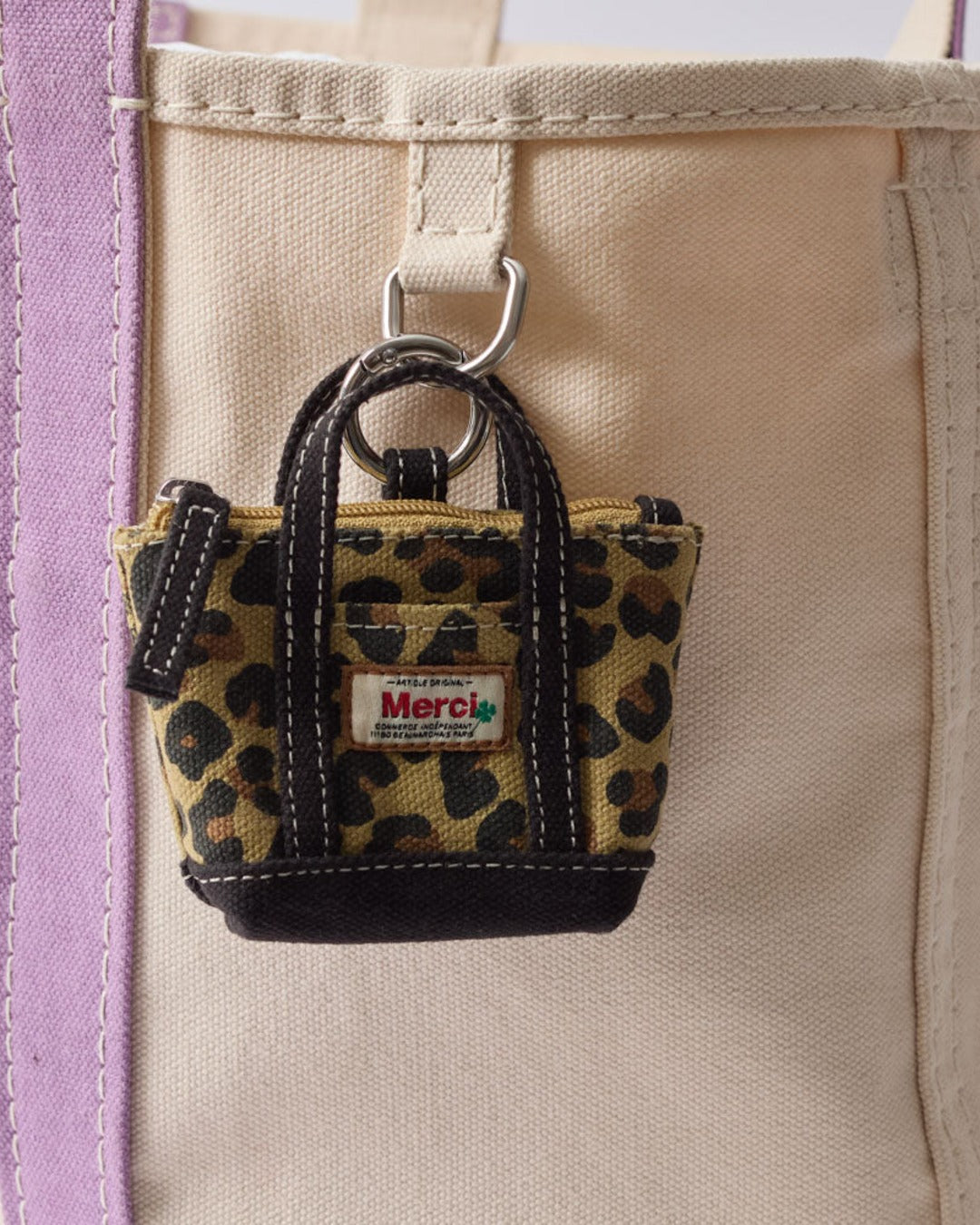 Merci - Candide Charm Coin Purse - Leopard