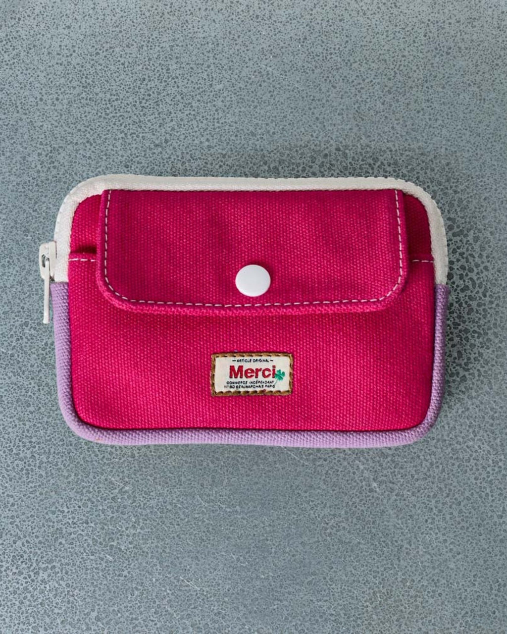 Merci - Candide Coin Purse - Fuchsia & Lilac