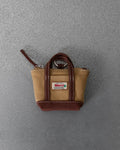 Merci - Porte Monnaie Candide Charm - Kaki & Marron