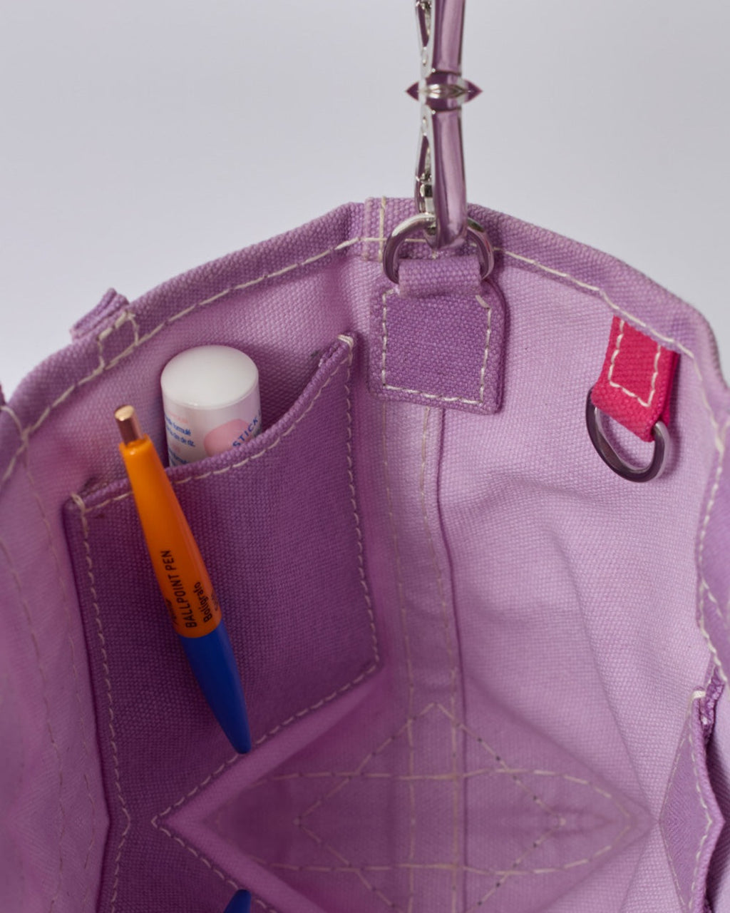 Merci - Candide shopping bag - Lilac & Fuchsia