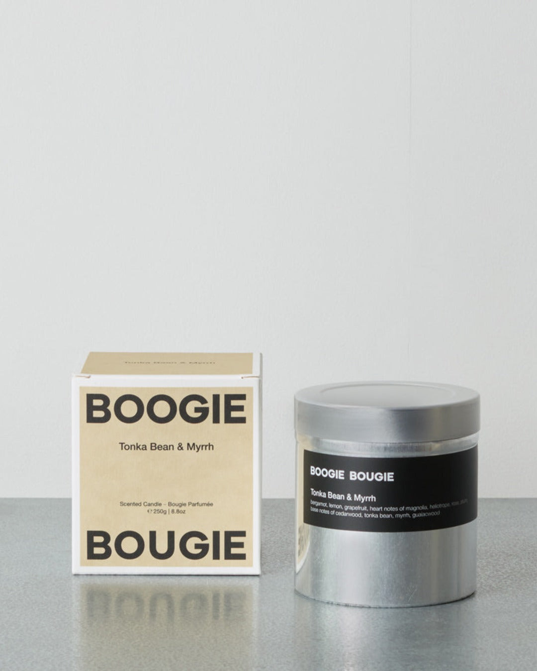Boogie Bougie - Bougie Parfumée Tonka Bean & Myrrh