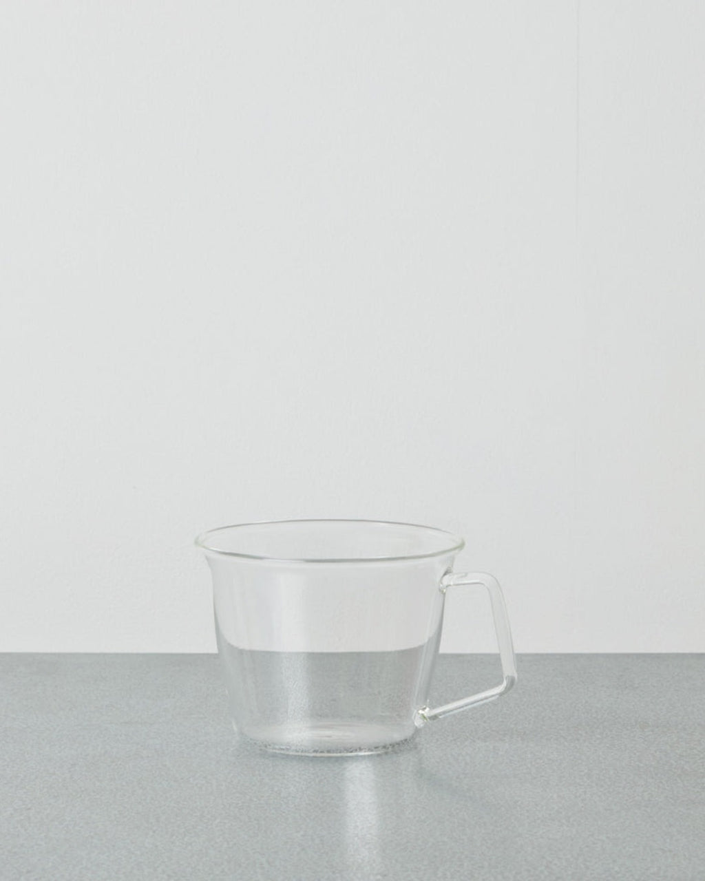Kinto - Coffee cup and saucer - Clear
