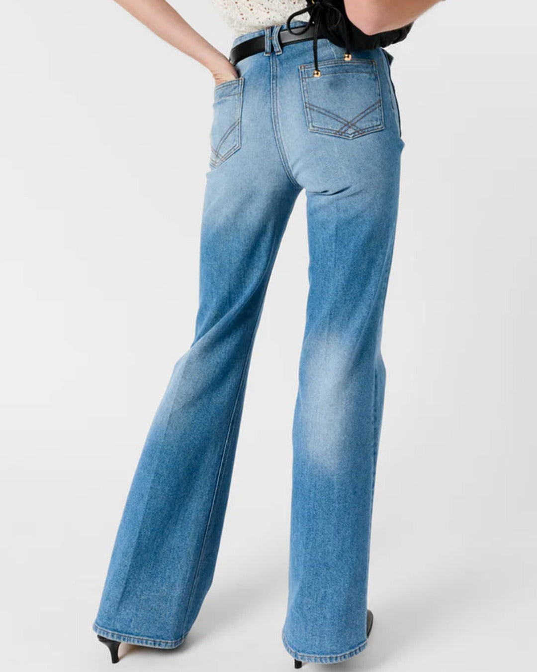 Gerard Darel - Jean Flare Anna - Blue Jeans