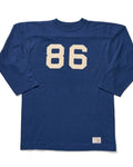 Warehouse & Co - T Shirt Sleeve Football 4063 - Marine